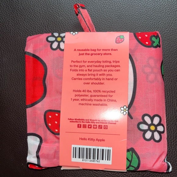BAGGU X SANRIO Hello Kitty & Friends 3 Standard Reusable Tote Bundle LAST SET - Picture 4 of 4